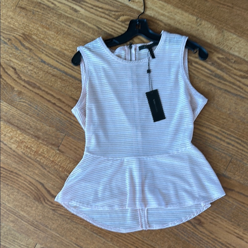 Elegant Pink Sleeveless Top